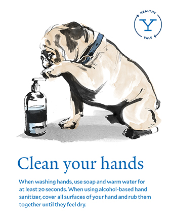 Clean your hands poster